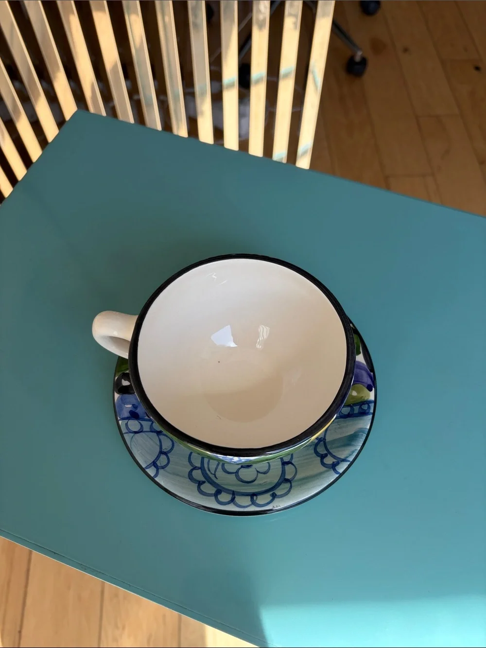 Crate&Barrel colorful hand